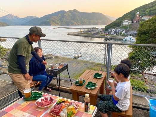 【朝食付き】早朝出発でもおすすめ！テイクアウト可能な上五島産の干物と旨味出汁が滲み出たアラのお吸い物